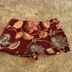 Forever 21 Floral Skort